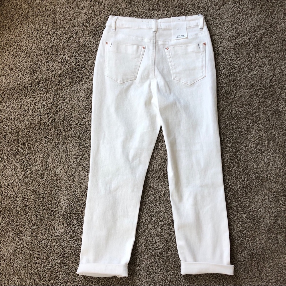 A Loves A High Rise Distressed Boyfriend Jeans - Picture 5 of 5